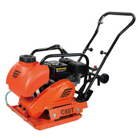 Compacteur à plaques C80t, compacteur vibrant à réservoir d'eau, 80 kg