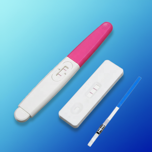 DEEPBLUE Test de <span class=keywords><strong>grossesse</strong></span> urinaire HCG Midstream, certifié CE, manuel, une étape, précision de 99,5 %, utilisation à domicile, garantie 3 ans - Product Image 5