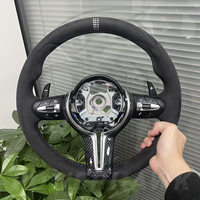 Volant sport en cuir pleine fleur pour BMW F10 F20 F30 F31 F36 F15 F16 E70 E71 X3 X4 X5 X6 M E90 M3 M5 E82