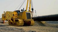Prix d'usine Pipelayer SP90Y Capacité de levage de 90 tonnes Moteur de 257 kW Transmission hydraulique Haute efficacité Réservoir de carburant de 550 L