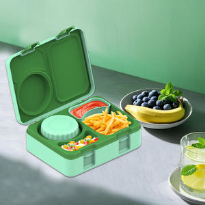 Último modelo, más vendido, lindo, personalizado, a prueba de fugas, de calidad alimentaria, lonchera, set de botella de <span class=keywords><strong>agua</strong></span> Ice Park <span class=keywords><strong>para</strong></span> niños, regreso a clases, libre de BPA, alta calidad - Product Image 4