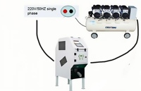 Trieuse chromatique intelligente compacte Wenyao pour la sélection de goji, de mûres et de fruits secs