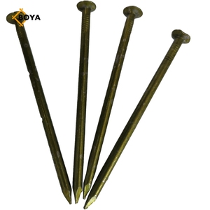 Haute qualité 2.5 pouces 2-1/2 prix par kg <span class=keywords><strong>fer</strong></span> inoxydable tête de gaufre clou commun dans un sac de 50 kg de fil d'acier d'usine - Product Image 6
