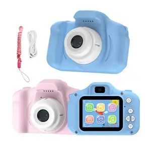 Mini cheap rechargeable digital kids camera with game toys