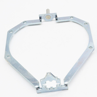 Autres accessoires d'éclairage de voiture Adaptateur de cadre de projecteur LED pour Lexus GX460 AFS 2010-2013 Cadre de support d'objectif de projecteur