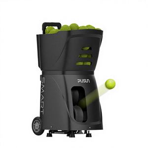 Psun - Juego de Pelotas de <span class=keywords><strong>Tenis</strong></span> y Pádel Inteligente, Portátil, Duradero, con Capacidad para 120 Pelotas, Controlado por Aplicación, Lanzamiento Aleatorio, Entrenamiento, ABS, Metales - Product Image 3