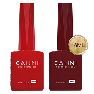 CANNI Nuovo <span class=keywords><strong>Set</strong></span> Smalto Gel UV Senza HEMA 9ml 2pz/lotto con <span class=keywords><strong>Base</strong></span>/Top Coat Opaco/Primer/Disidratante - Kit Regalo - Product Image 1