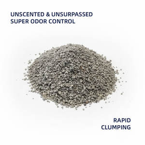 Litière pour chat en bentonite concassée XINGMEI, contrôle des odeurs, faible poussière, hautement absorbante, 5 kg, écologique, agglomération rapide, 99 % sans poussière - Product Image 2