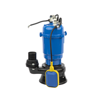Pompe à eau électrique série WQD 1HP, sortie verticale, pompe d'aspiration des eaux usées pour l'industrie, la mine, le dragage des eaux usées