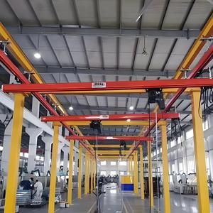 Directly Manufacturer KBK Track 0.5ton 1ton 2ton Overhead <strong>Crane</strong> Light Duty Bridge <strong>Cranes</strong>