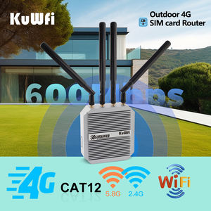 Routeur CPE industriel KuWFi 4G LTE Cat 12 avec port Gigabit et Wi-Fi 5, téléchargement 600 Mbps pour un haut débit mobile stable - Product Image 4