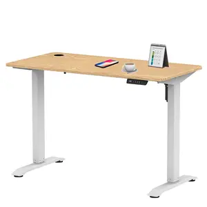 मोटर स्टैंड अप स्मार्ट लिफ्टिंग टेबल एडजस्टेबल ऊंचाई इलेक्ट्रिक डुअल मोटर स्थायी डेस्क