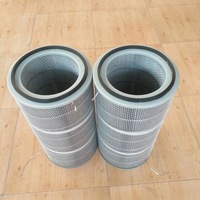 Neue industrielle Polyester-Top-Luftreiniger-Filter patrone Plissee-Staubbeutel für Zementsilo-Staubs ammler