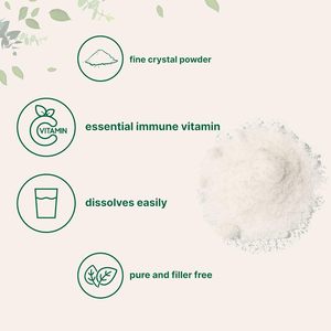 Vitamina C en Polvo OEM/ODM, 100% Ácido Ascórbico Puro de Grado Alimenticio, Refuerzo Inmunológico, Cosméticos Caseros, Suplemento de Vitamina C en Polvo - Product Image 3