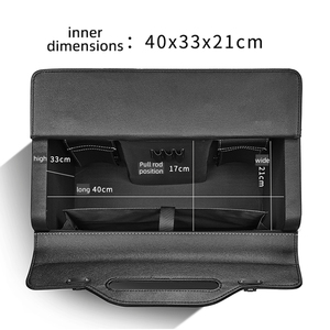 Valise de cabine professionnelle OEM en gros, durable, pour l'aviation, avec roulettes, idéale pour le personnel de bord - Product Image 2