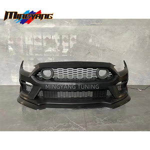 ชุดตัวถังรถยกของ Mach1Style แปลงกันชนหน้าพร้อมกระจังหน้า LED 2015-2017สำหรับ Ford <span class=keywords><strong>Mustang</strong></span> Bodykit - Product Image 2