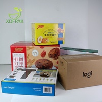 Boîtes d'emballage de boîte en carton pour emballage de chargement de marchandises de petite entreprise boîte en carton principal de taille personnalisée