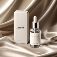 Bouteille Compte-gouttes en Verre Personnalisée de 5ml, 10ml, 15ml, 20ml, 30ml, 50ml, 100ml, Rose, Transparente ou Givrée, pour Huile Essentielle, Corps, Bronzage et Croissance des Cheveux