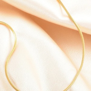 Collar Yadreva de Cadena Cuadrada Tipo Serpiente, Largo, de Acero Inoxidable, Joyería Simple de Metal - Product Image 4
