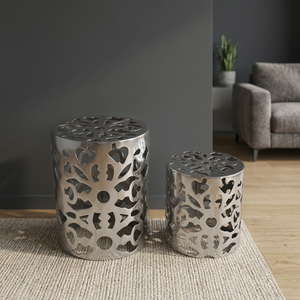 Aluminum <b>Stool</b> Set of <b>2</b> pcs - Product Image 3