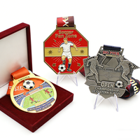 Médailles personnalisées en alliage de zinc 2D 3D pour événements sportifs, arts martiaux, volley-ball, tennis, football, hockey