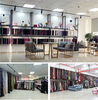 Polyester Coton Soie Velours Velours ignifuge Tissu Velours Burnout Rideau Drapage Tapisserie Jacquard Rideau occultant