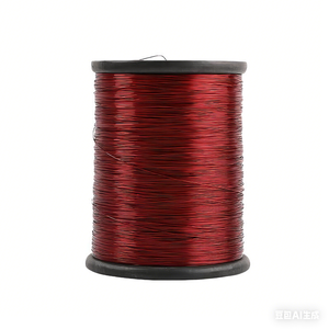 Fil rond massif en aluminium cuivré émaillé isolé Greenshine ECCA 20 AWG <span class=keywords><strong>0</strong></span>,8 mm pour bobines/rouleaux, tension nominale 450 V/220 V - Product Image 1