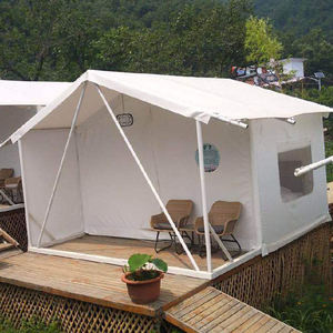 Tienda Safari <span class=keywords><strong>de</strong></span> Lujo <span class=keywords><strong>de</strong></span> 45 Metros Cuadrados, Casa <span class=keywords><strong>de</strong></span> <span class=keywords><strong>Madera</strong></span> Prefabricada para Hoteles, Resistente al Agua, Fácil <span class=keywords><strong>de</strong></span> Aluminio <span class=keywords><strong>de</strong></span> 5m - Product Image 1