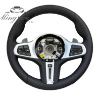 Volant en cuir Hot M G01 G02 G05 G06 G07 G08 G11 G12 G14 G15 G16 G17 G20 G29 G30 G31 G32 G80 G82 F92 X3 X4 X5 X6 X7 F90