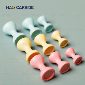 อุปกรณ์มัดบินสำหรับตกปลาดัมเบลทังสเตนหลายขนาดแบบไม่มีตา - Product Image 4