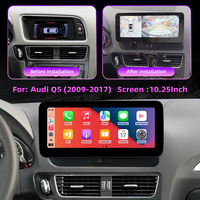 10.25 pouces voiture Android 13 écran Auto Carplay Radio Dvd multimédia Gps lecteur de Navigation n pour Audi Q5 2009 - 2016 Bt 4G Dsp