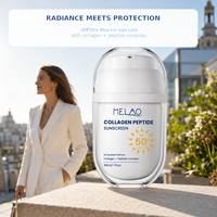 Crème solaire minérale SPF 50 naturelle, sans traces blanches, résistante à l'eau, protection UV pour le visage, certifiée Reef Safe, bio, marque privée, vente en gros