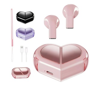 Audífonos Inalámbricos TWS Súper Mini Invisibles con Indicador LED, Cero Retraso, ANC, IPX4, Resistentes al Agua, K520, Audífonos Intrauditivos para Chicas - Product Image 1