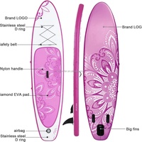 Meilleure Vente En Gros Usine Finition Planche De Surf Personnalisable Sup Surf Stand up Paddle Board Gonflable Avec Palmes