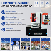 CNC Hochpräzisions-Horizontalspindel-Rundtisch-Flachschleifmaschine für Keramik- und Kristall-Finishingteile