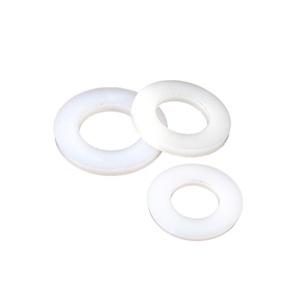 <span class=keywords><strong>Rondelle</strong></span> plate en nylon M2-M20 PA66 blanche noire isolante pour applications électriques et automobiles ANBOR - Product Image 2