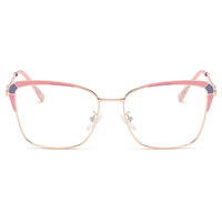 7149 Nouvelles Lunettes Anti-Lumière Bleue Oeil de Chat Bleues Style Européen et Américain Polyvalentes Sans Correction TR90 Miroir Plat Diamant