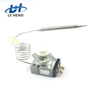 Thermostat 2026 pour 0-320 ℃   Vanne de régulation de température pour cuisinière à gaz commerciale mécanique avec capteur de température à tube capillaire