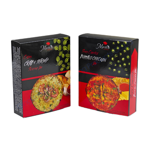 Caja de Pizza Ecológica de Cartón de 7-20 Pulgadas con Impresión en Lámina Dorada, Embalaje Personalizado Reciclado, Proveedor de Fábrica OEM, Centro de Exportación Directa - Product Image 1