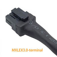 Kabel Adaptor Konektor MX3.0 8 Pin ke 2*4 Pin, Perakitan Kabel Elektronik dan Kabel Harness Bahan PA66/PVC untuk Penggunaan PCB