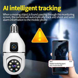 V380pro telecamera sorveglianza <span class=keywords><strong>Camera</strong></span> quan sát bulbo tarjeta Memoria Camara de seguridad <span class=keywords><strong>Wifi</strong></span> PTZ <span class=keywords><strong>360</strong></span> đèn bóng đèn E27 <span class=keywords><strong>Camera</strong></span> IP ống kính kép - Product Image 5