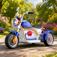 Moto électrique pour enfants en gros, tricycle télécommandé pour enfants de 2 à 4 ans
