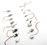 Moteur pas à pas PM 3V 6mm avec boîte de vitesses planétaire en plastique pour lunettes VR et appareils portables intelligents, moteur miniature personnalisé de 6mm, pas de 18 degrés