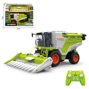Escala RC Spray <span class=keywords><strong>Tractor</strong></span> luz música granja camión cosechadora jugar granja con spray sonido luz RC juguete granja Juguetes - Product Image 6