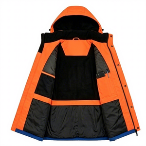 <b>Hi</b> <b>Vis</b> Waterproof Winter Warm Workwear <b>Jackets</b> <b>Orange</b> Reflective Safety Construction <b>Jackets</b> Reflective Safety Night <b>Jacket</b> - Product Image 3