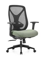 Fauteuil de Direction Moderne avec Appuie-tête Réglable et Accoudoirs Fixes - Construction en Acier Inoxydable pour Bureau à Domicile et Hôtel