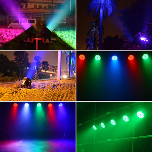 Nhà máy giá rẻ đầy đủ màu sắc DJ lesar ánh sáng <span class=keywords><strong>PAR30</strong></span> <span class=keywords><strong>LED</strong></span> ánh sáng RGB nhôm ánh sáng sân khấu - Product Image 6