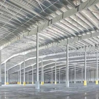 Edificio de Almacenamiento Prefabricado de Estructura de Acero, Edificio Comercial de Metal Personalizable