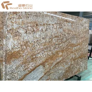 China Cheap Imperial Cream Granite Rough Slabs