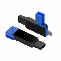 Chiavetta USB OTG in Metallo 8GB 16GB per Telefoni Android, Pendrive 64GB 128GB 32GB Tipo C